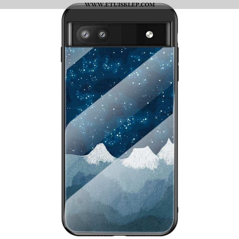 Etui do Google Pixel 6A Wzór Ze Szkła Hartowanego